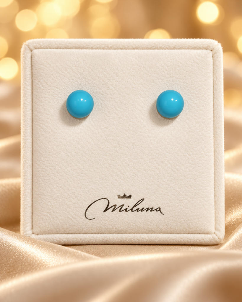 Orecchini Miluna - Terra E mare - Turchese