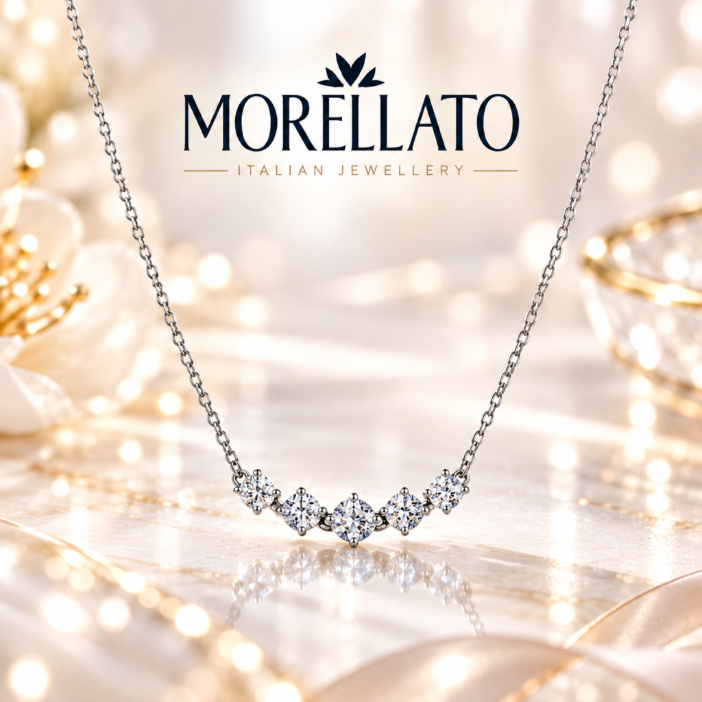 Collana Morellato in argento 925 con zirconi