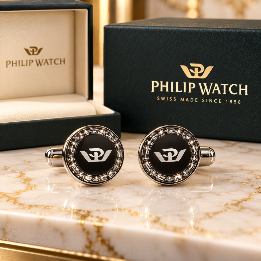 Gemelli Philip Watch in acciaio ramato